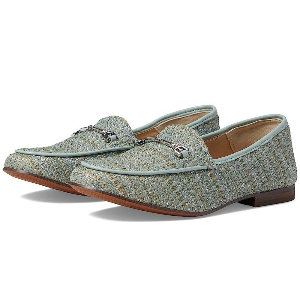 Sam Edelman Girls Tweed Loraine Loafers US 11 M EU 28 Blue Multi GUC